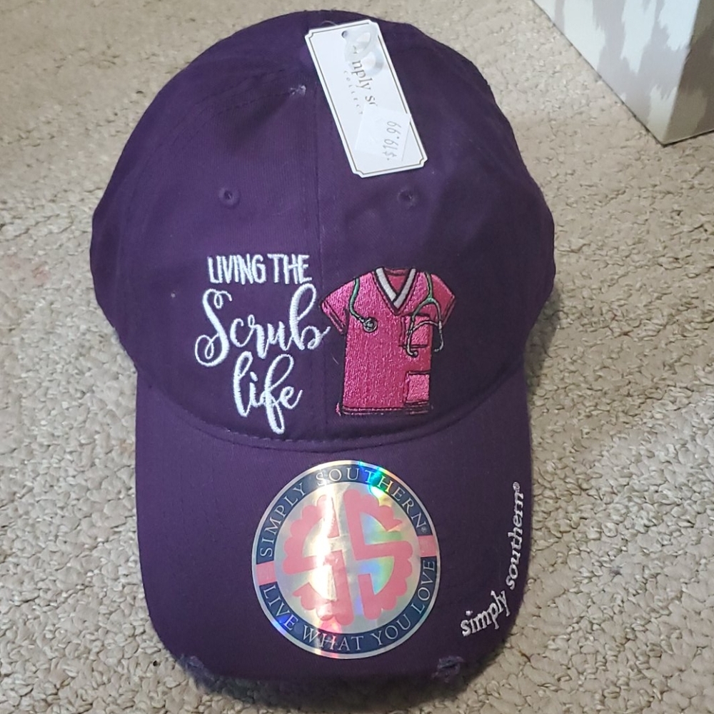 NWT Simply Southern Scrub Life Hat